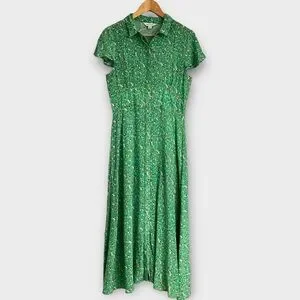 Whistles Dresses Whistles Ditsy Blossom Midi Shirt Dress